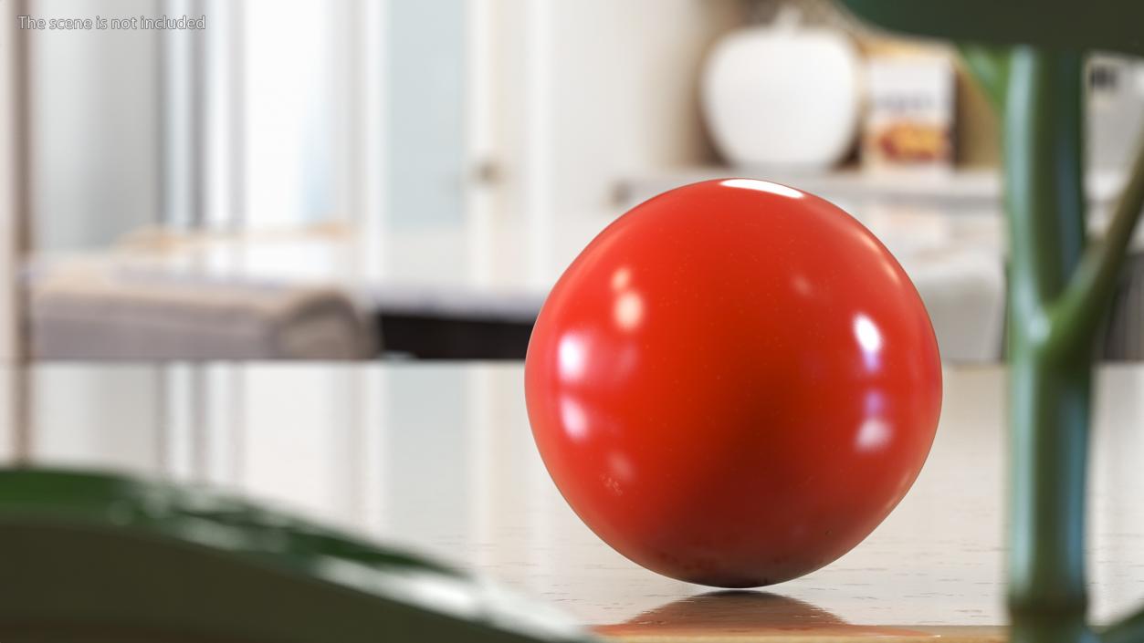 3D Fresh Red Cherry Tomato model