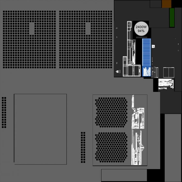 Blade Server 3D