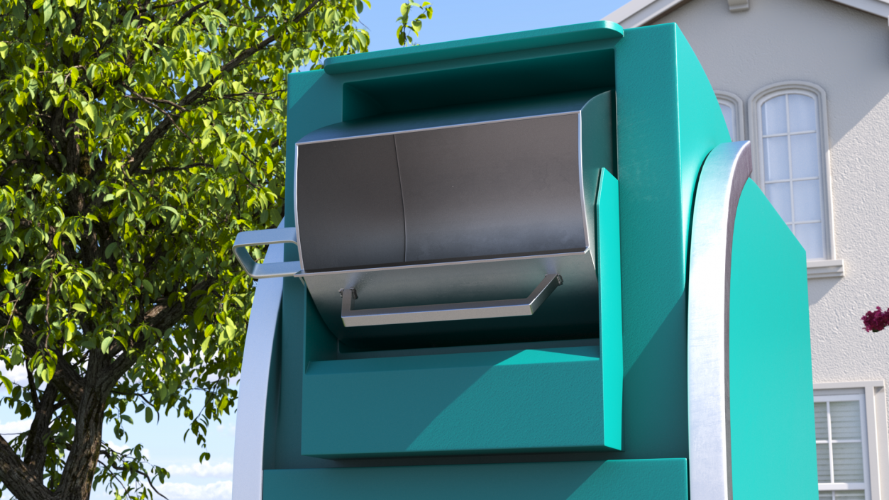 Drop Box Open Large 3D model