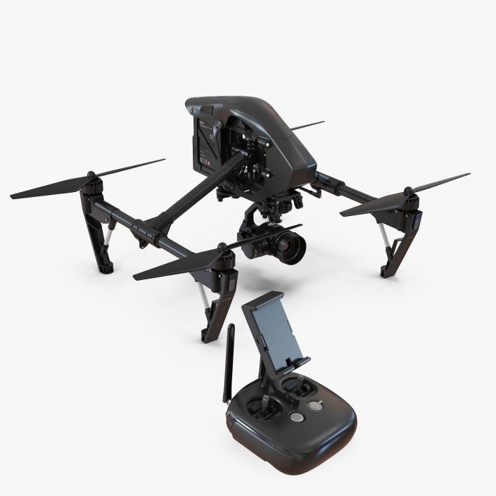 DJI Inspire 1 Quadcopter Black Edition Set 3D