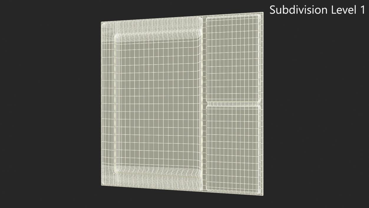 3D model Apple M1 Series Chip