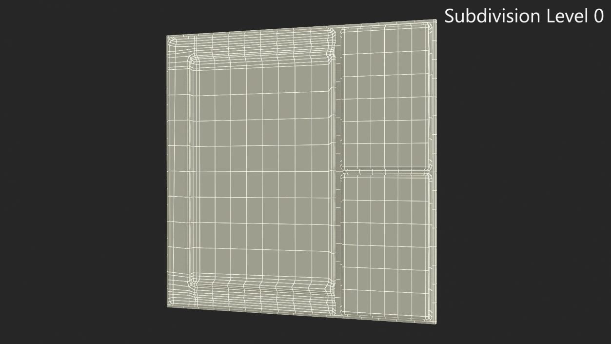 3D model Apple M1 Series Chip