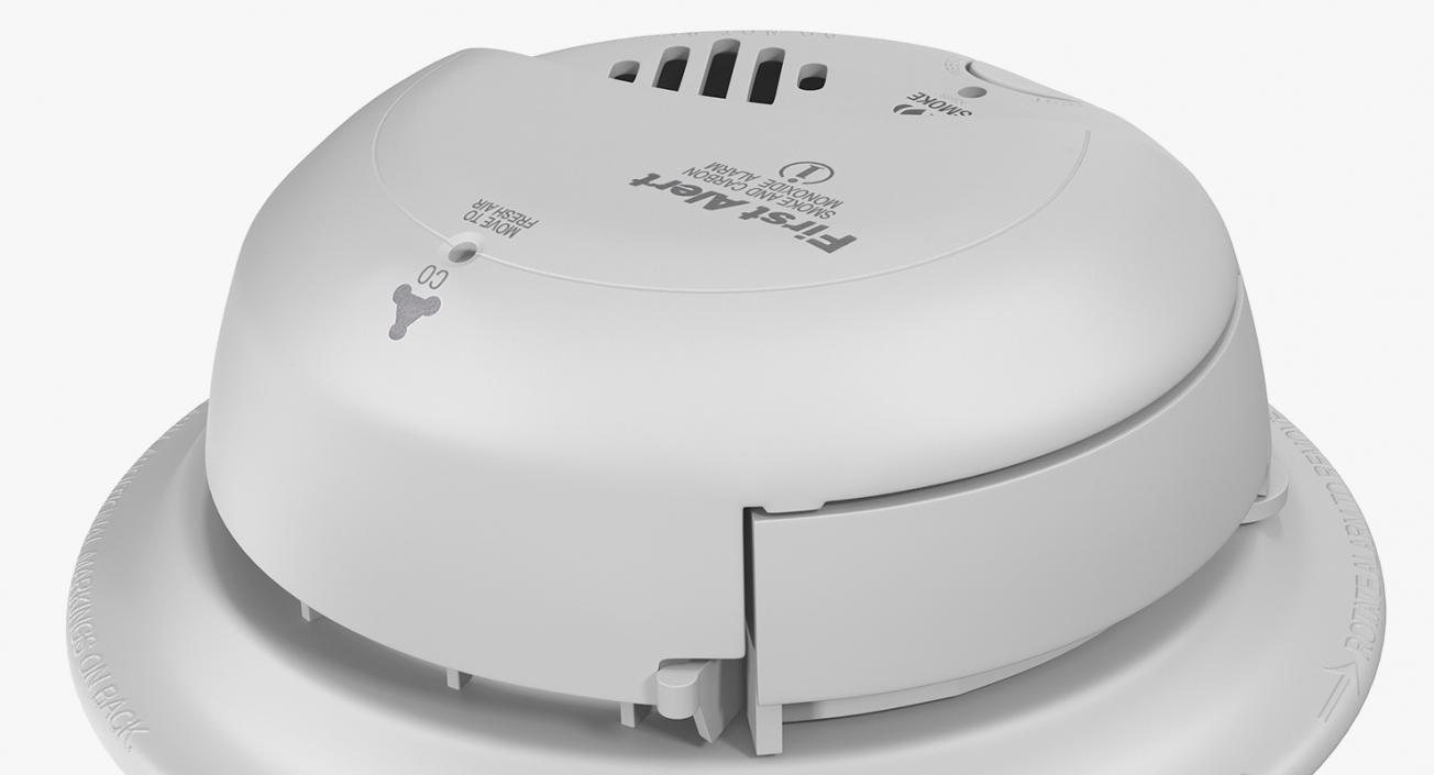 3D model Smoke Detector First Alert BRK