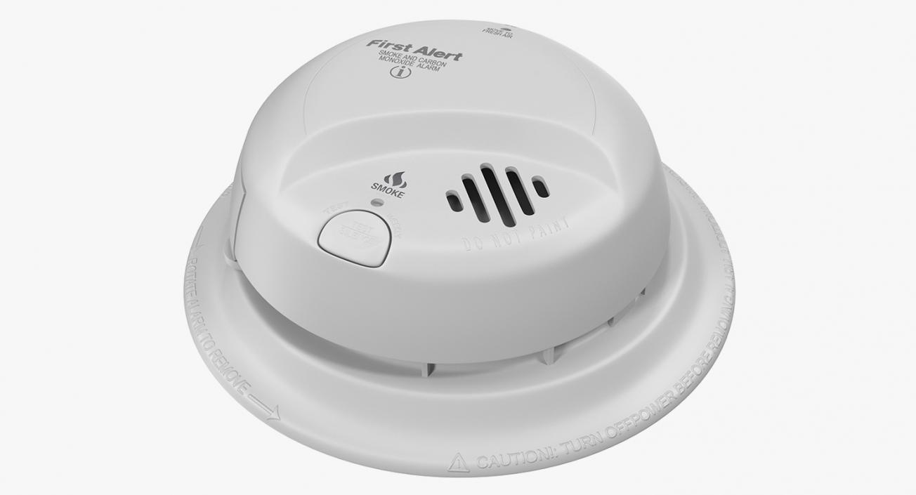 3D model Smoke Detector First Alert BRK