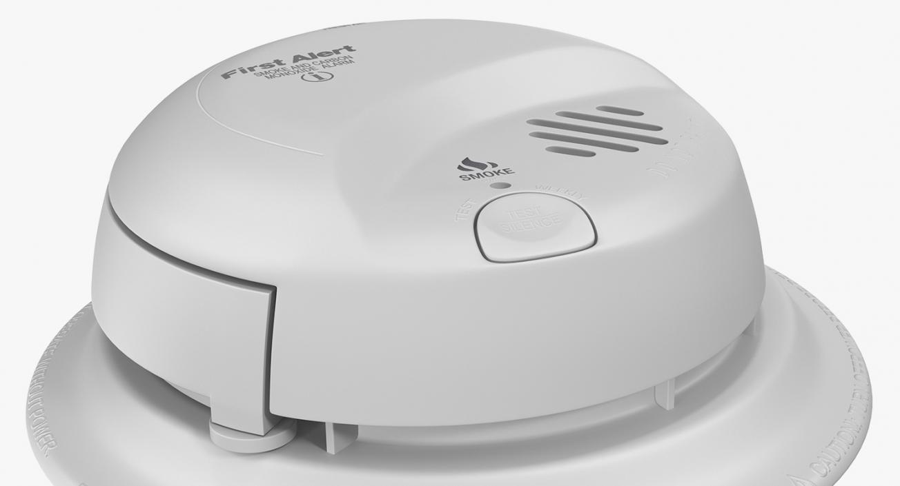 3D model Smoke Detector First Alert BRK