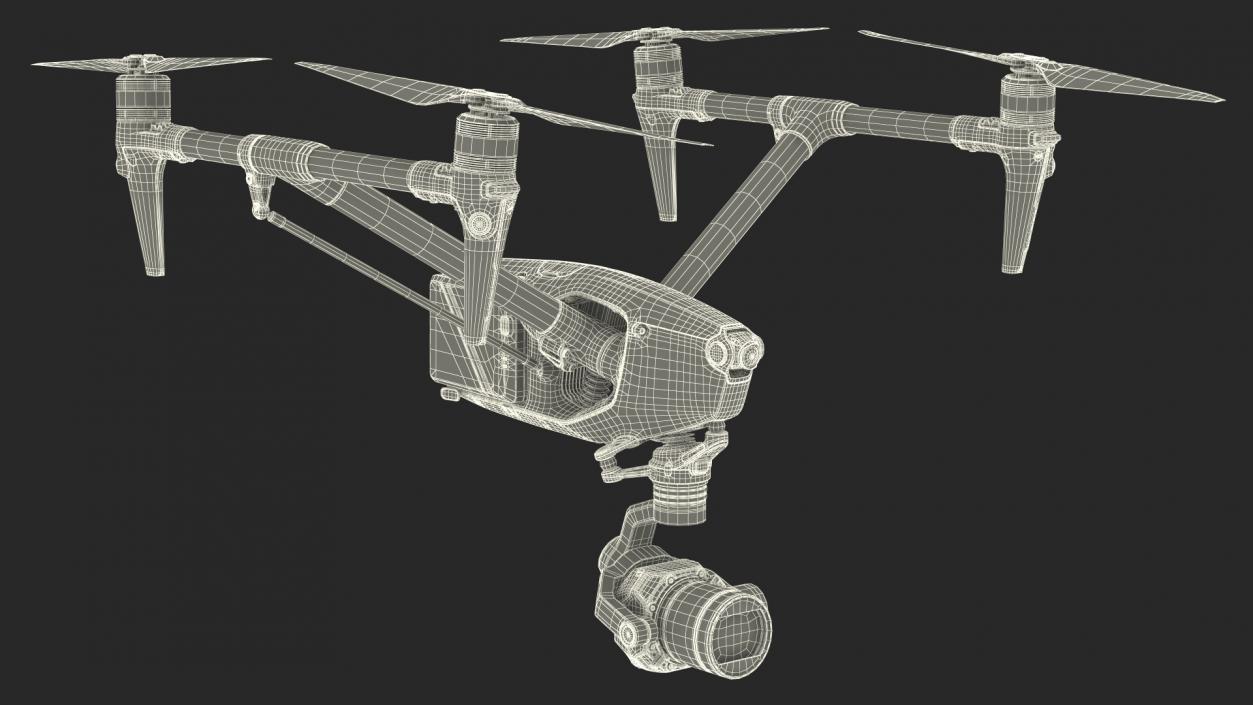 3D Unmanned Aerial Drone