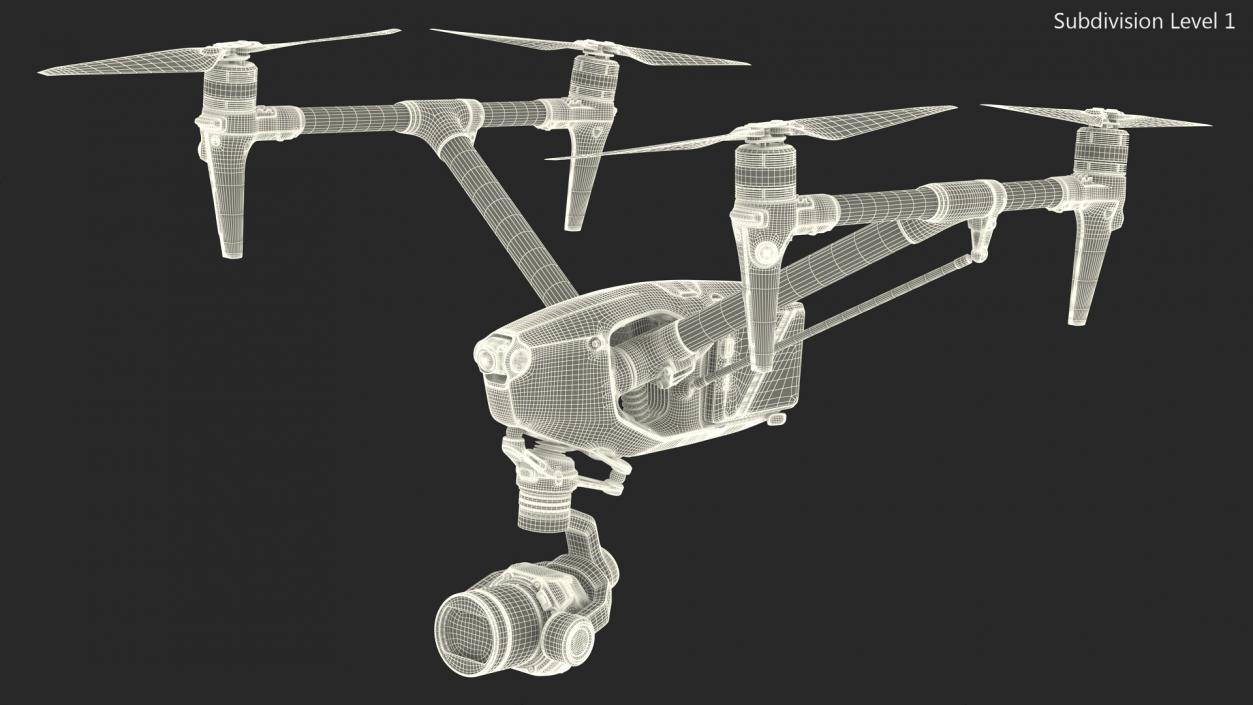 3D Unmanned Aerial Drone