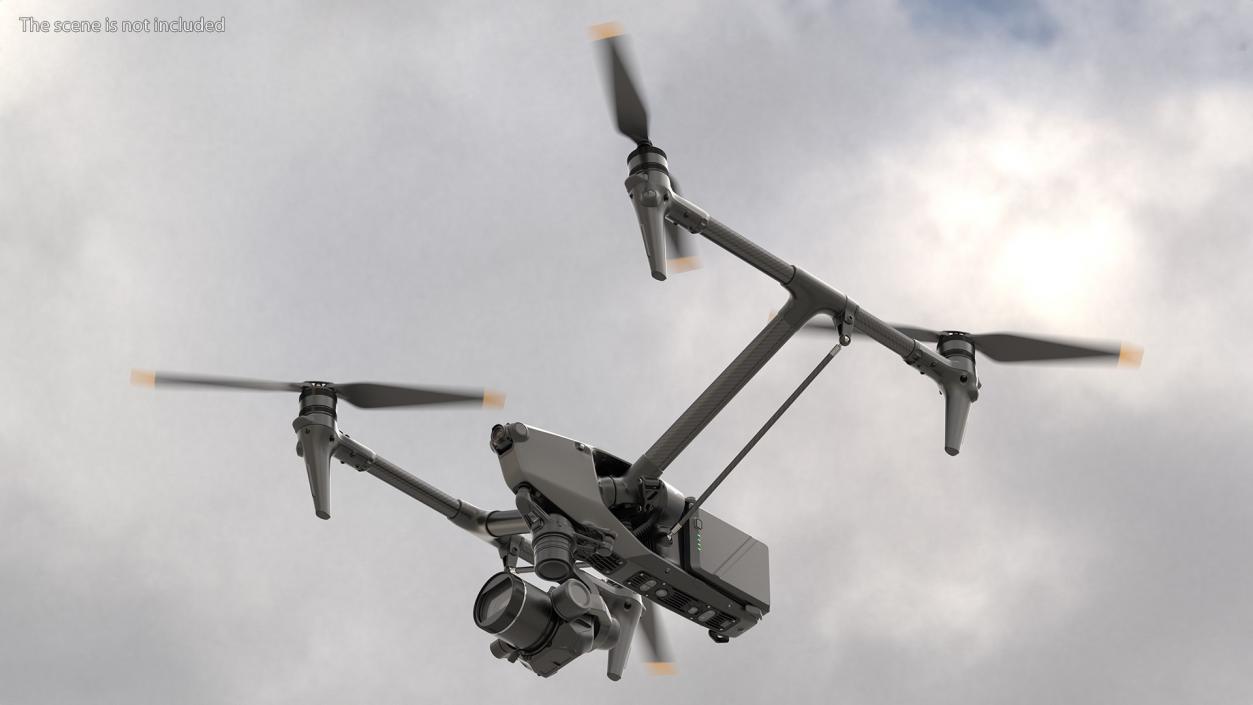 3D Unmanned Aerial Drone