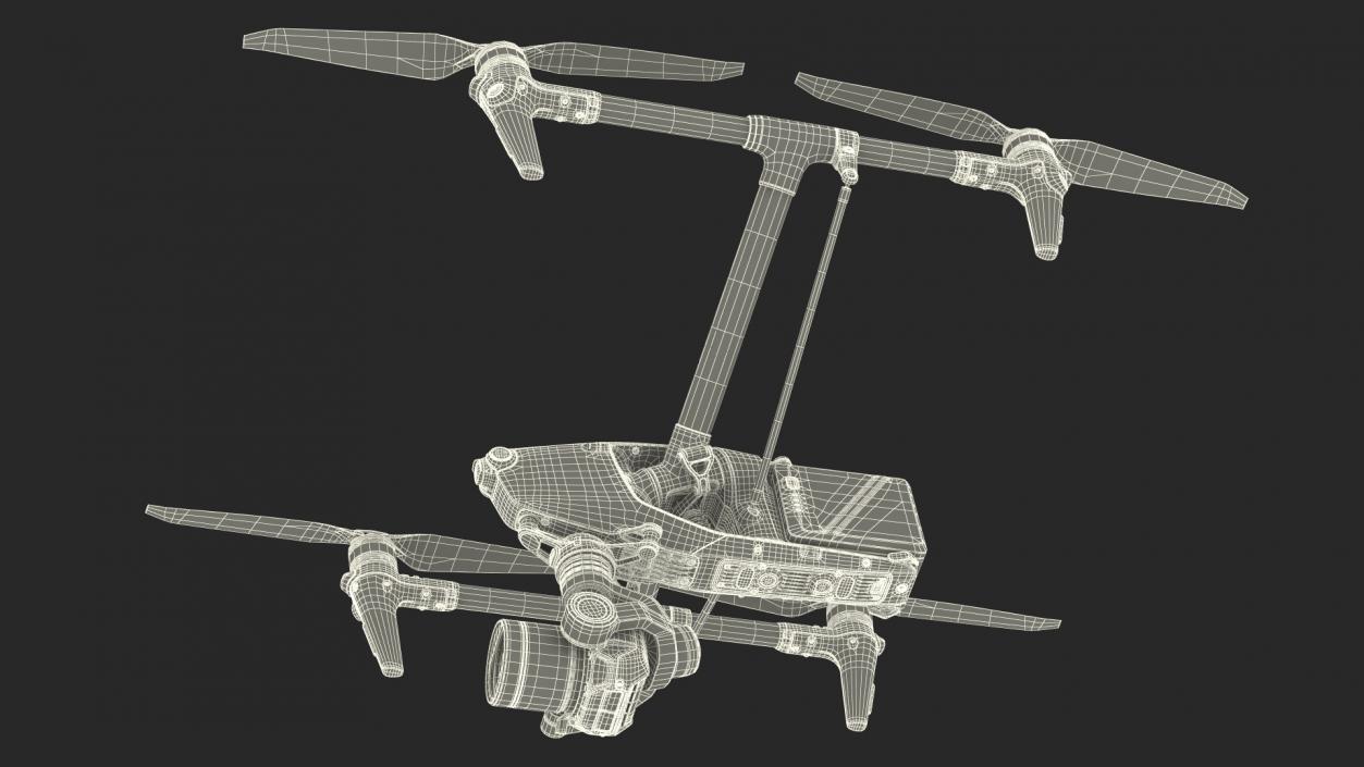 3D Unmanned Aerial Drone