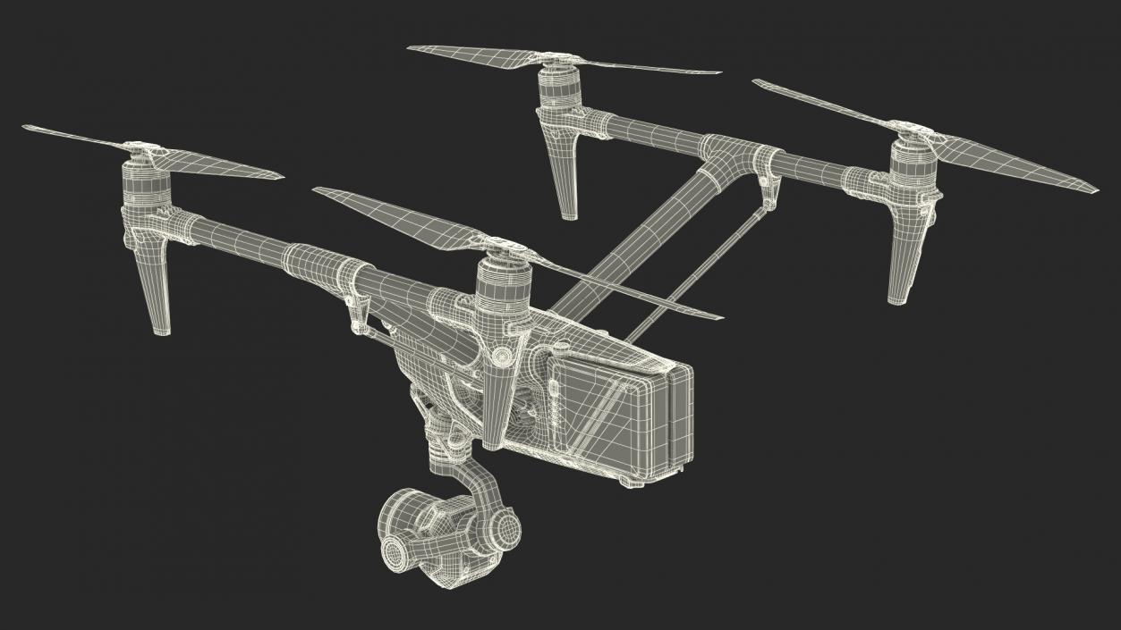 3D Unmanned Aerial Drone