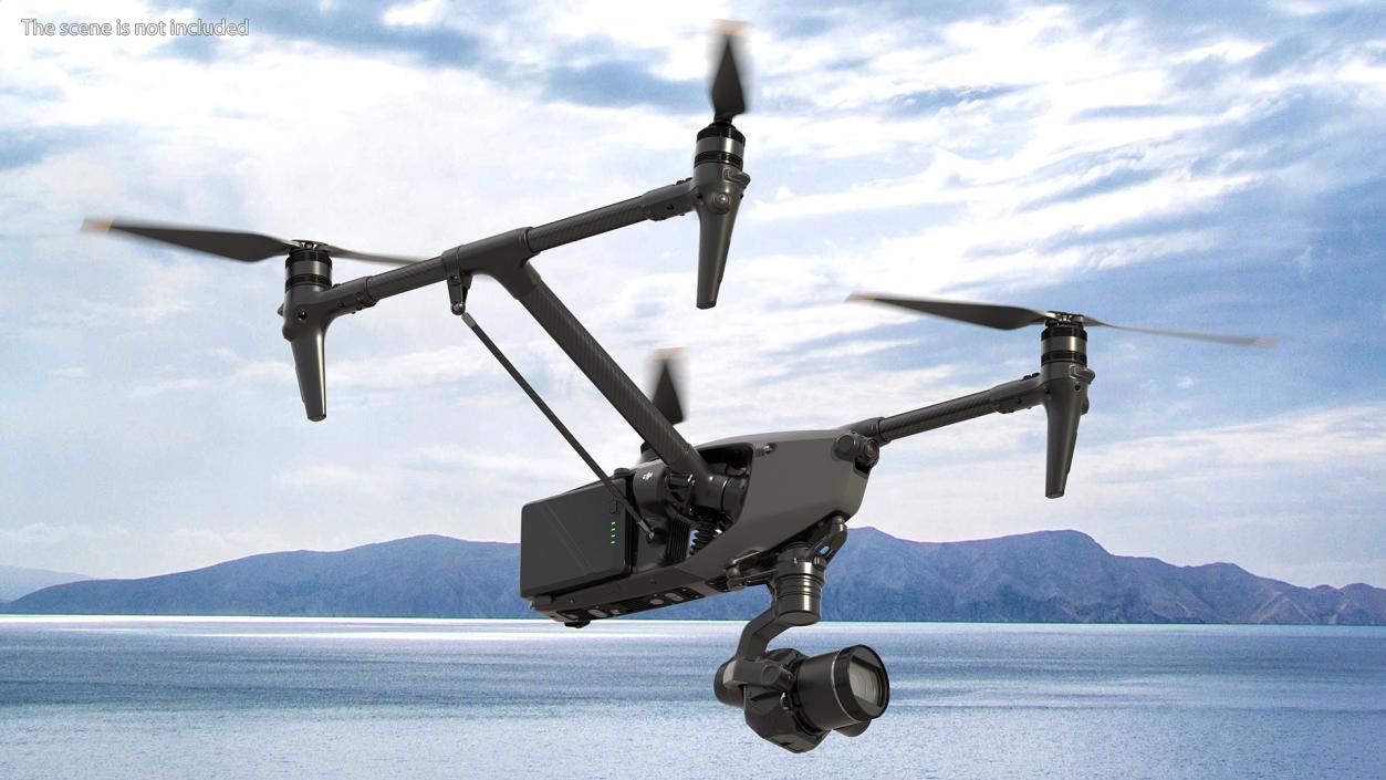 3D Unmanned Aerial Drone