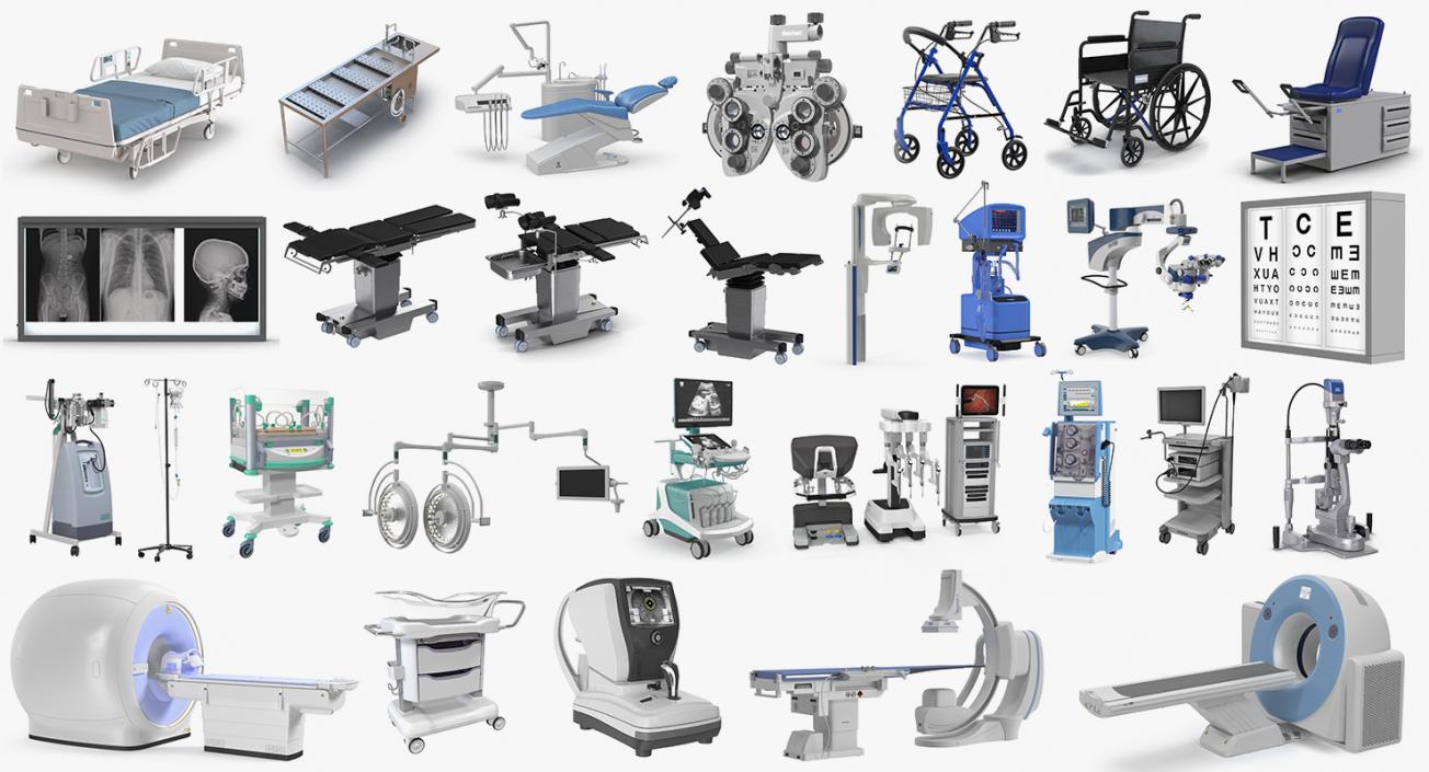 3D model Medical Equipment Collection 6