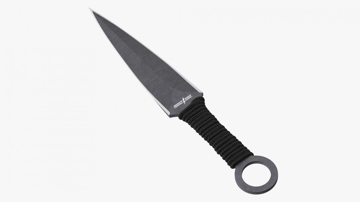 3D model Point Throwing Knife