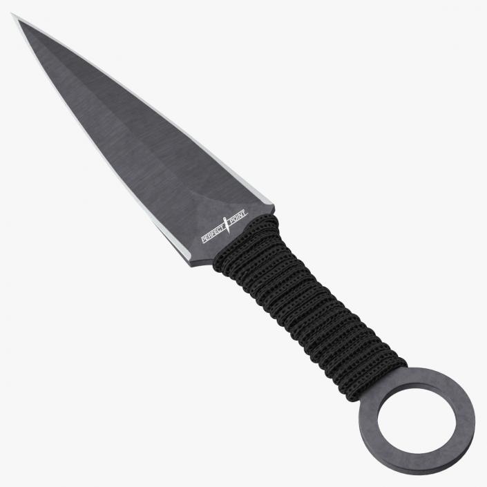 3D model Point Throwing Knife