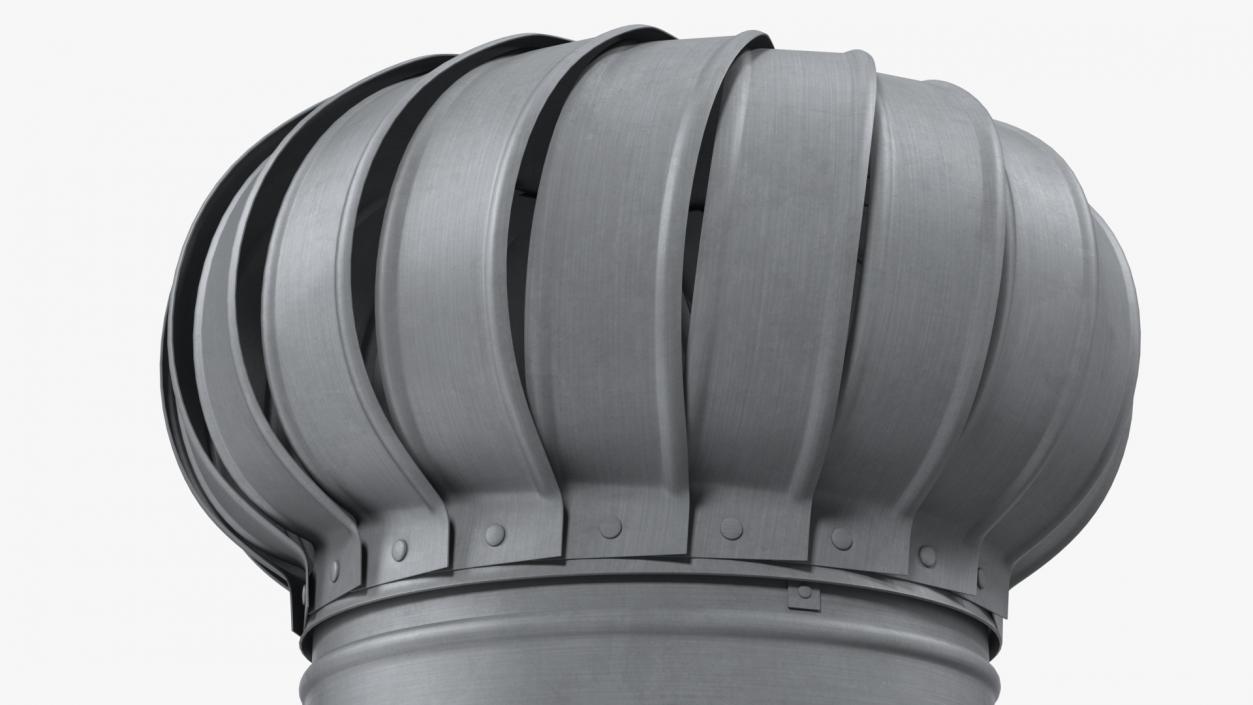 Roof Turbine Vent 3D