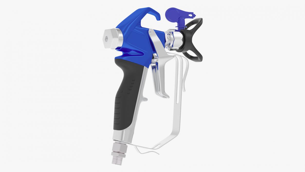 3D Airless Paint Spray Gun model