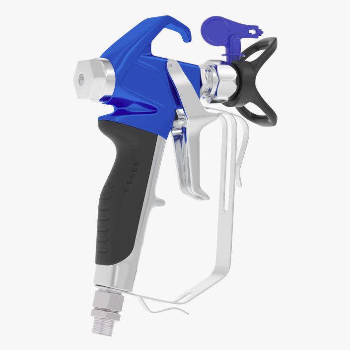 3D Airless Paint Spray Gun model