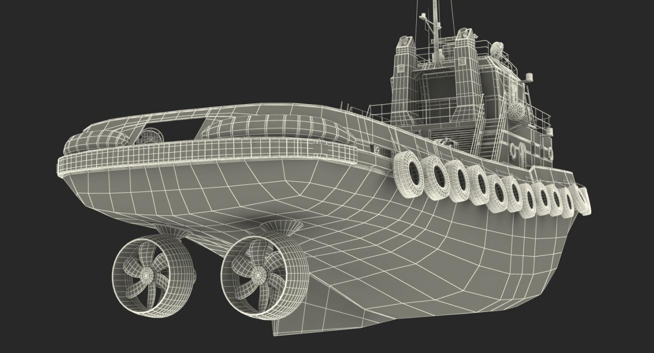 3D model Tug Boats Collection