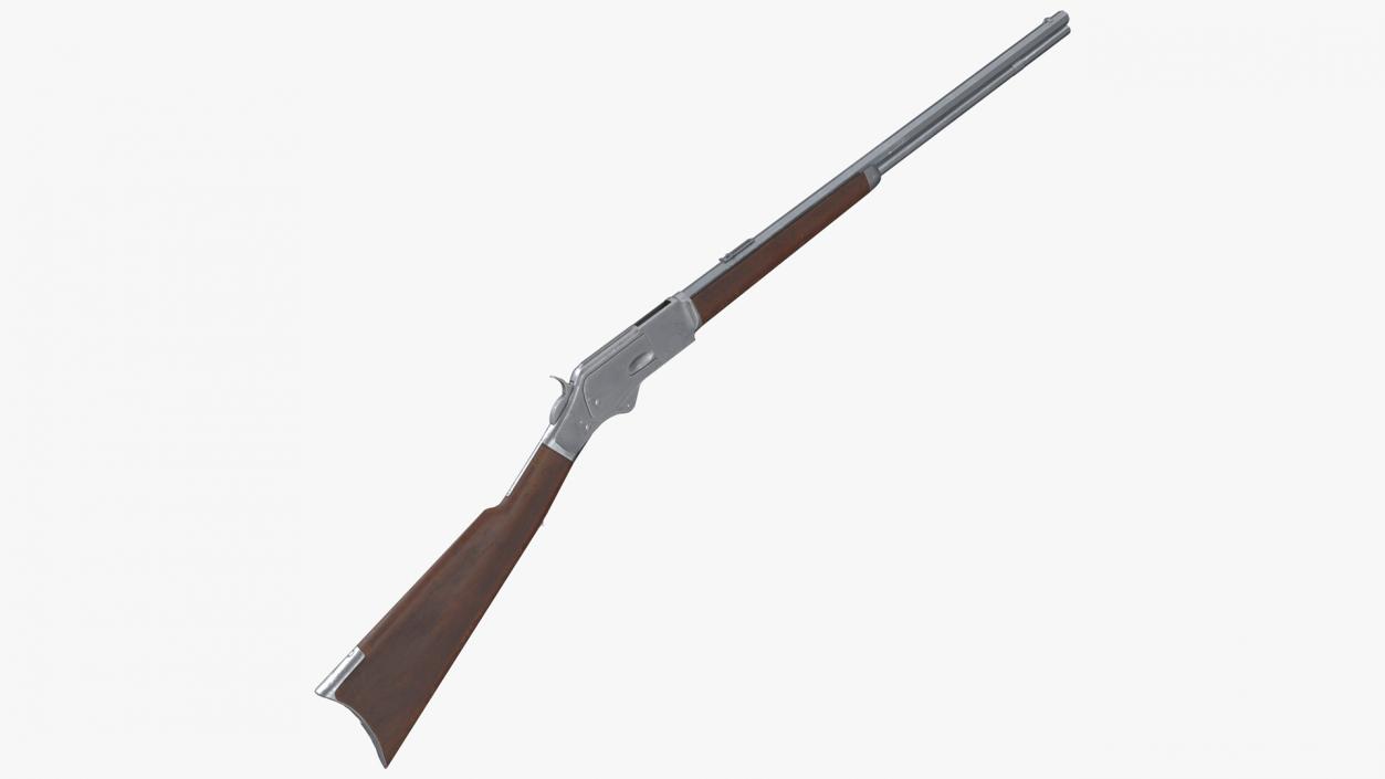 Winchester 1873 Lever-action Rifle 3D model