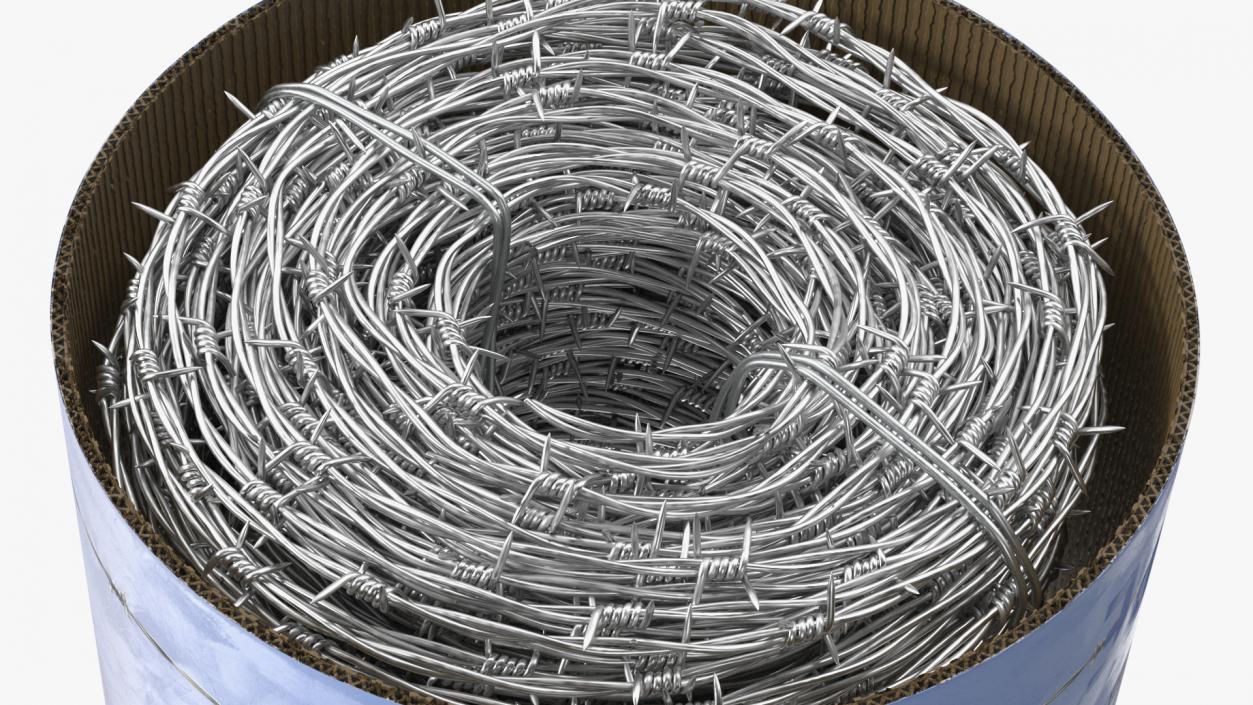 3D Barbed Wire in Cardboard Packaging with Handle