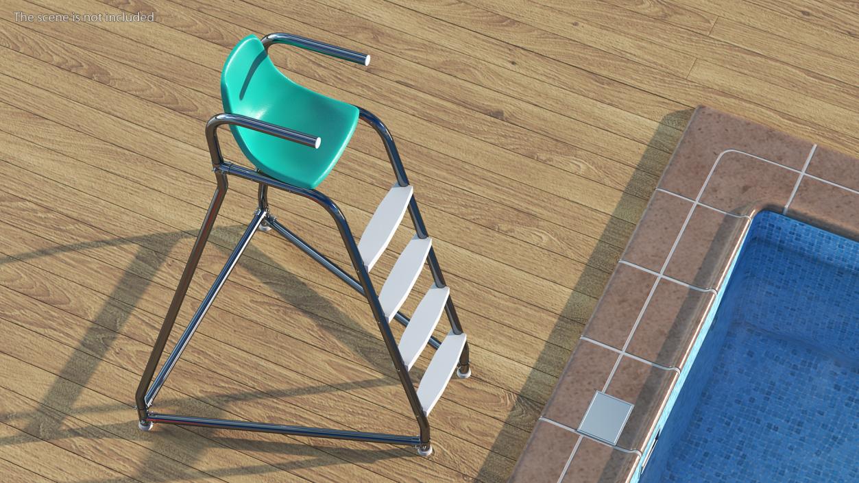 Lifeguard Chairs Collection 3D