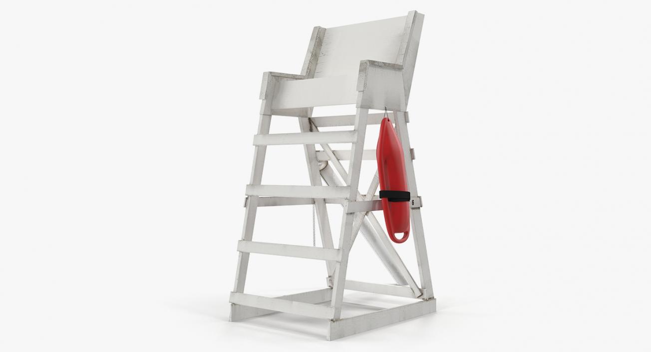 Lifeguard Chairs Collection 3D