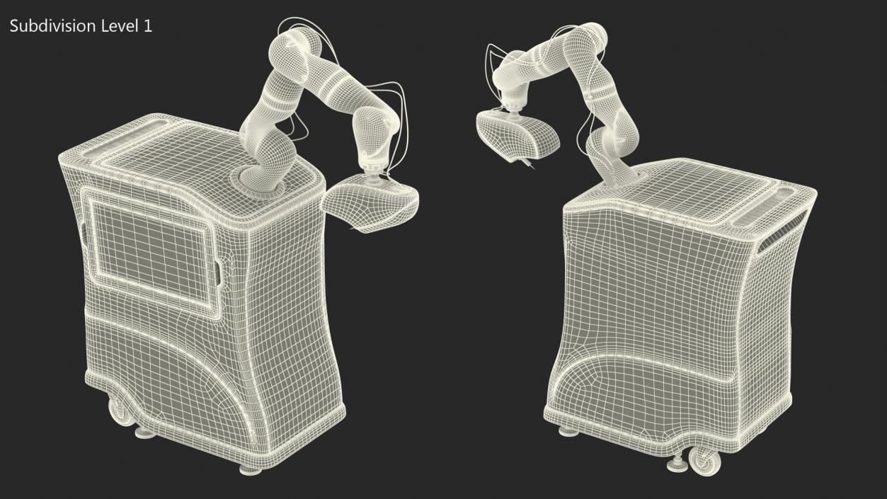 ARTAS Robotic Hair Restoration Rigged 3D