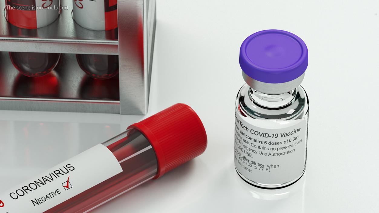 3D model Covid19 Vaccines Set