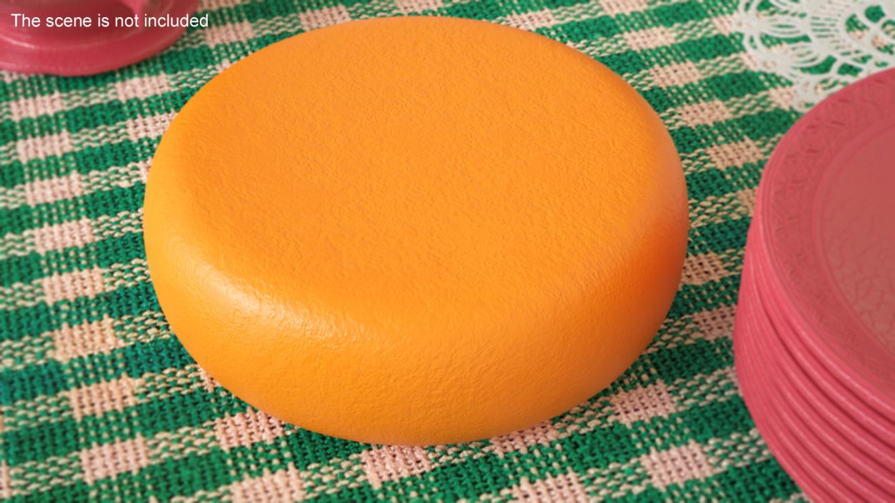 3D Cartoon Cheesehead model