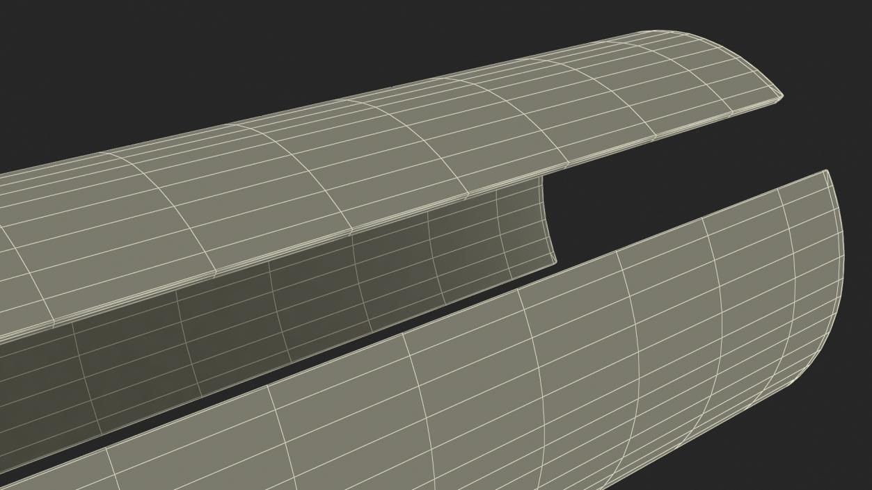 Structure of Wood Bark 2 3D model