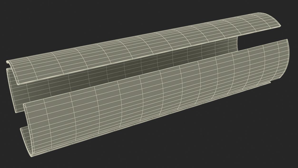 Structure of Wood Bark 2 3D model