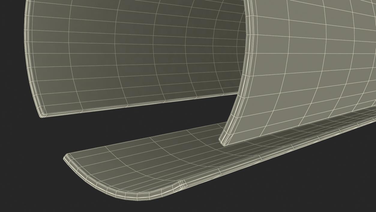 Structure of Wood Bark 2 3D model