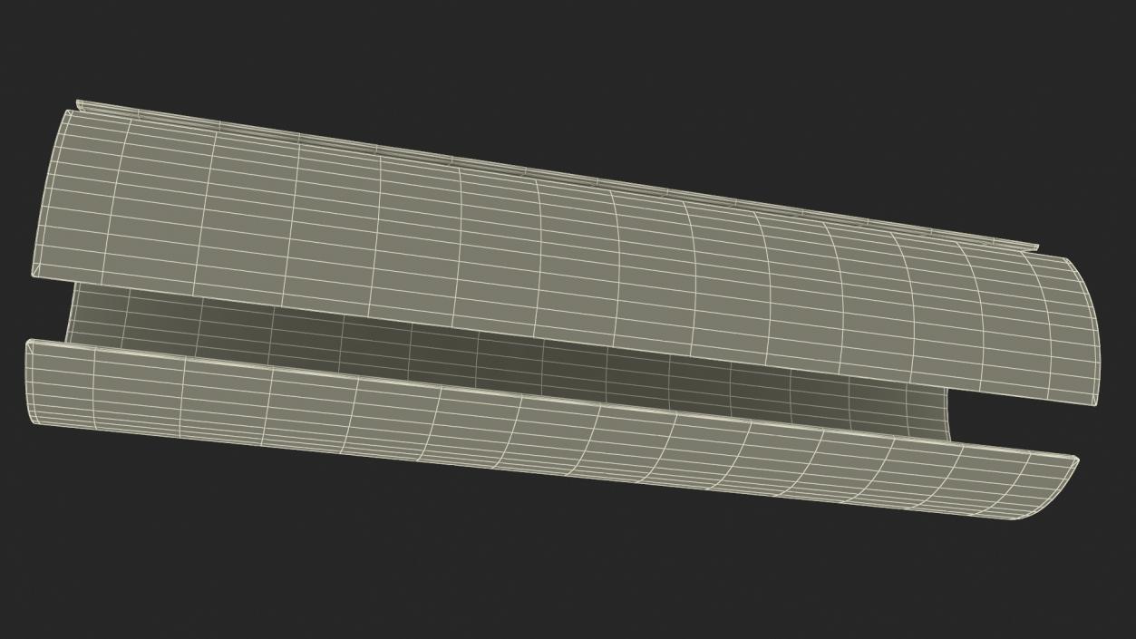 Structure of Wood Bark 2 3D model