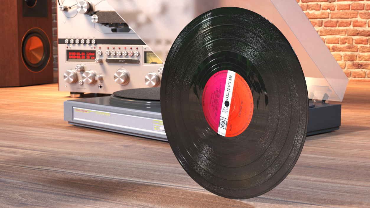 Vinyl Record 3D