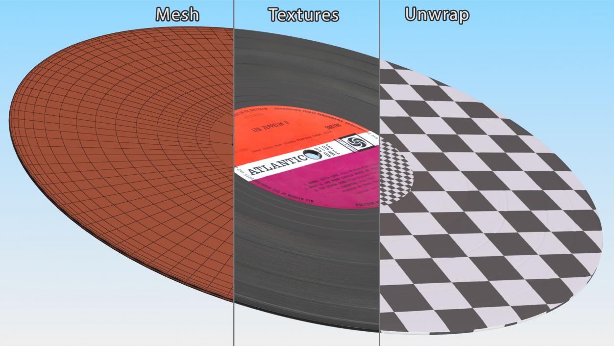 Vinyl Record 3D