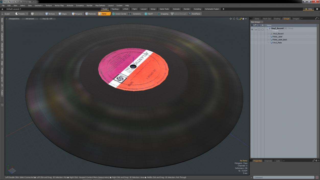 Vinyl Record 3D