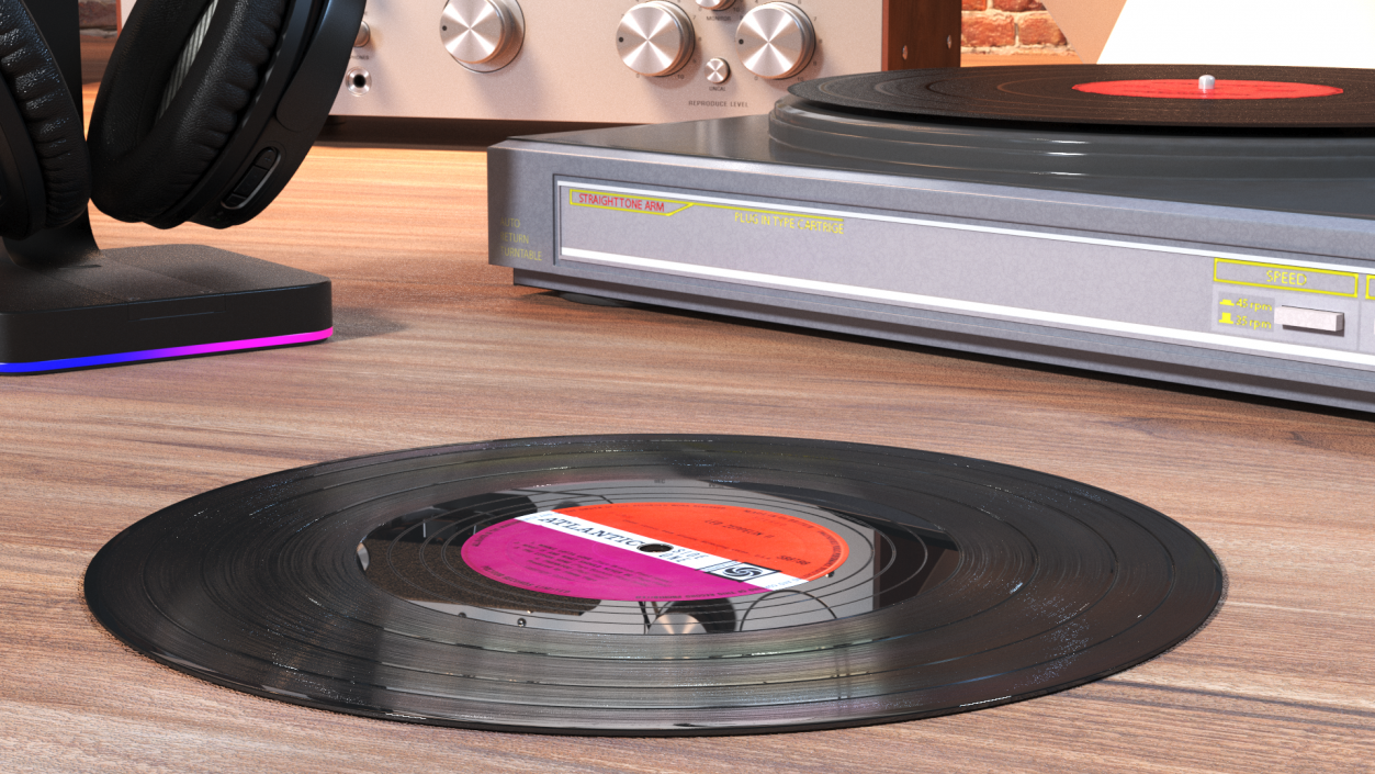 Vinyl Record 3D