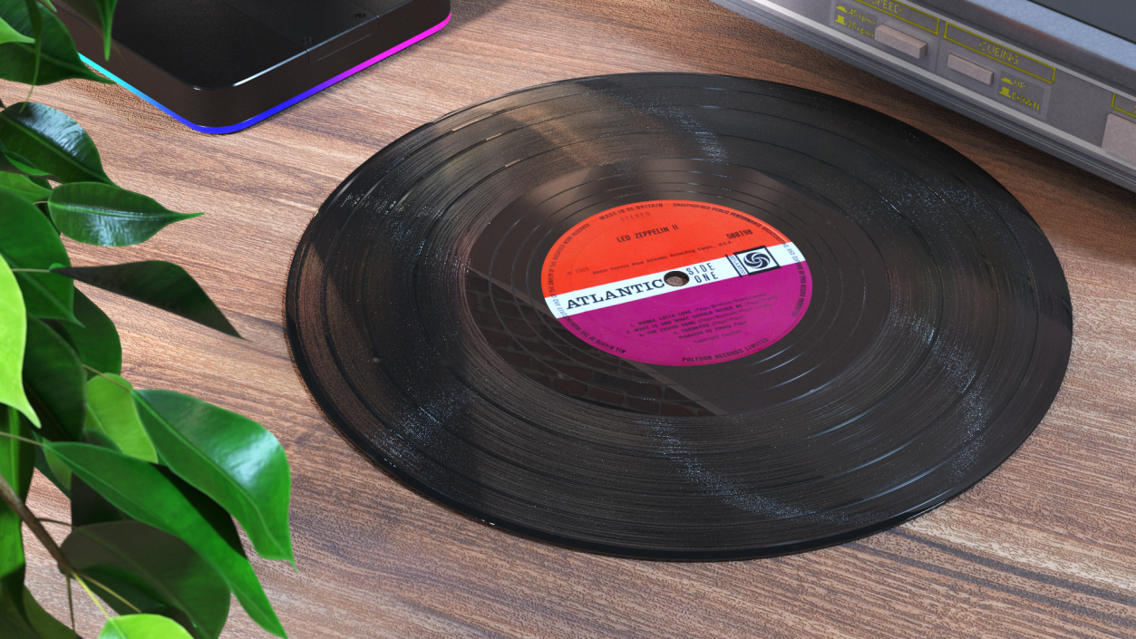 Vinyl Record 3D