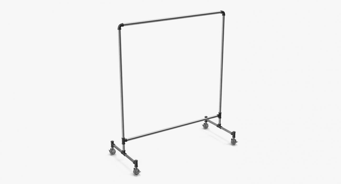 3D model Clothing Racks and Clothes Hangers Collection