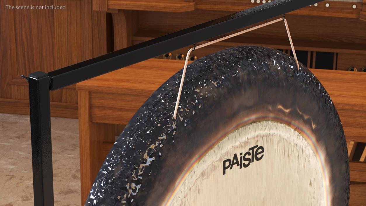 Symphonic Gong Paiste 40 inch Square Stand 3D