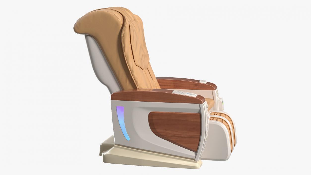 Massage Vending Chair Beige 3D