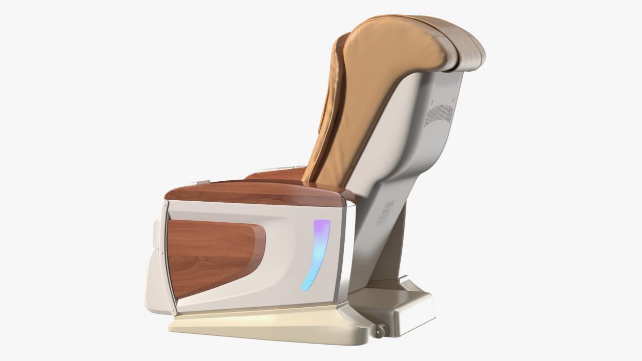 Massage Vending Chair Beige 3D