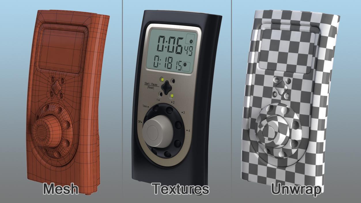 3D model Kitchen Timers Collection