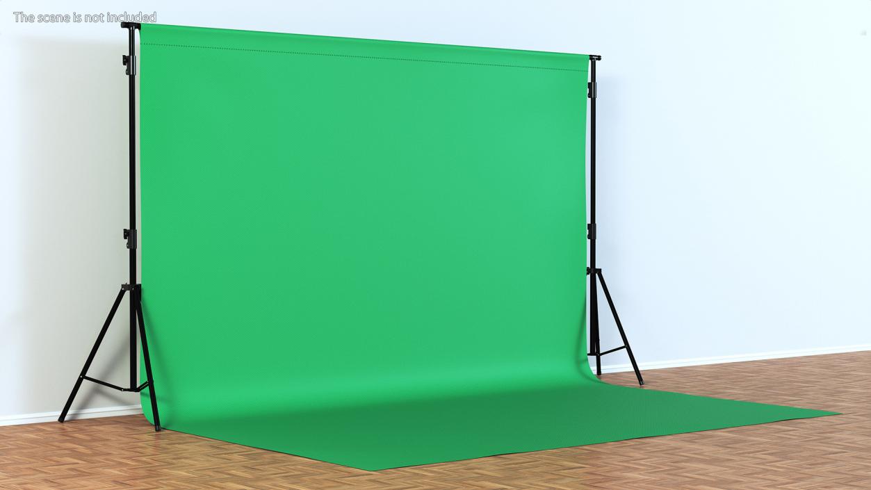 Adjustable Photography Backdrop Studio Stand 3D model