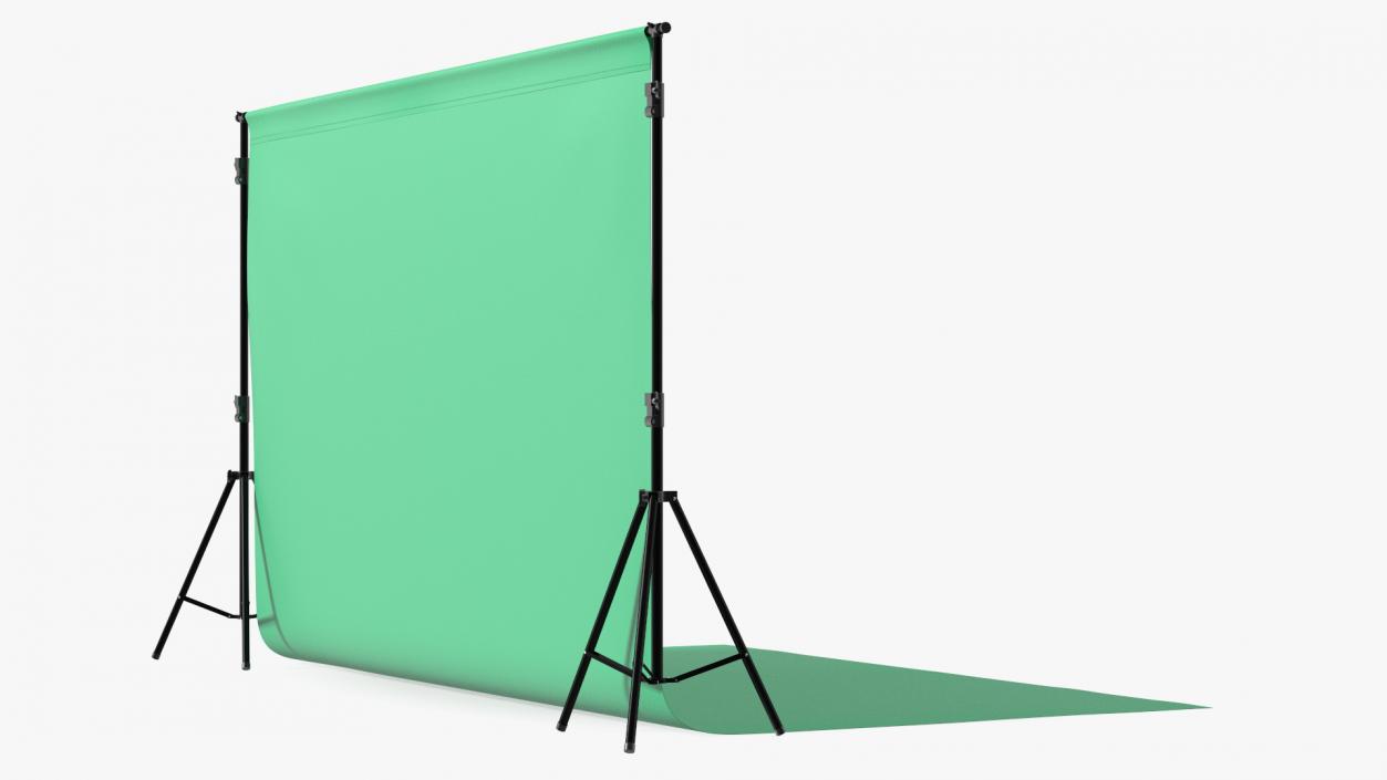 Adjustable Photography Backdrop Studio Stand 3D model