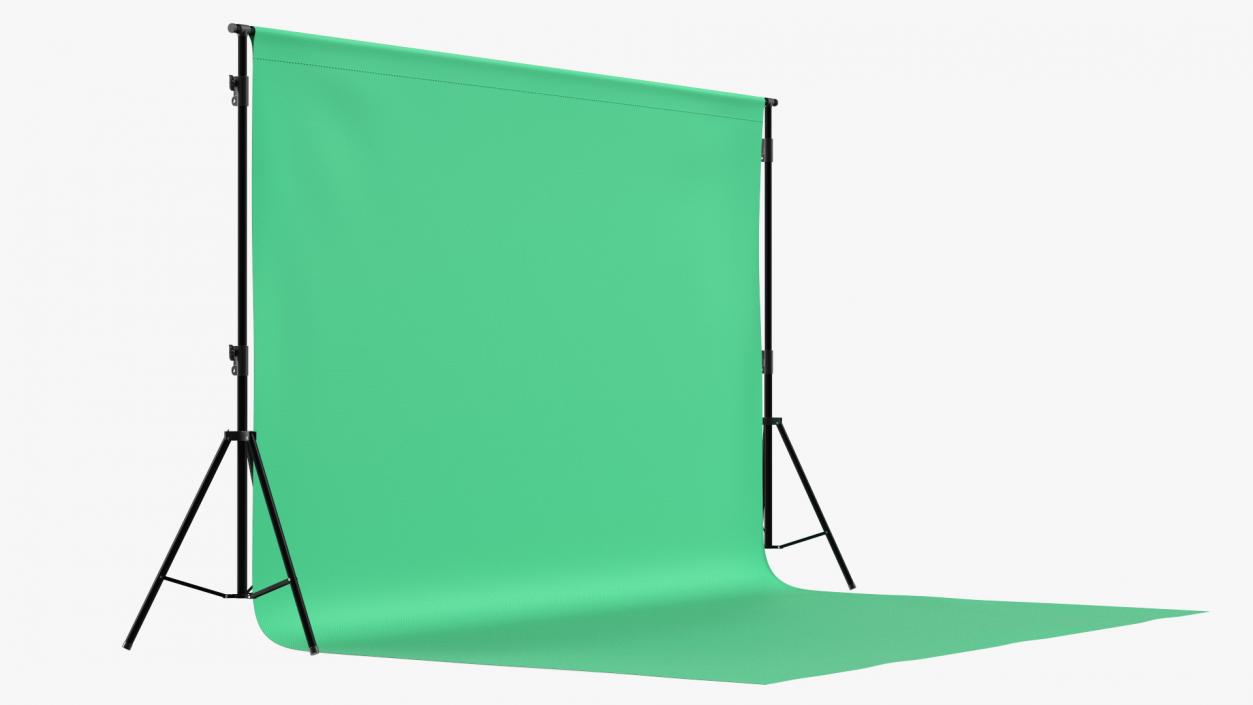 Adjustable Photography Backdrop Studio Stand 3D model