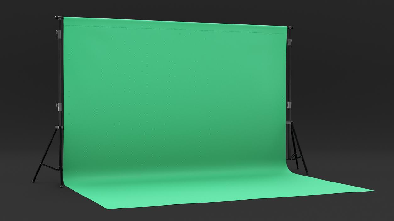 Adjustable Photography Backdrop Studio Stand 3D model