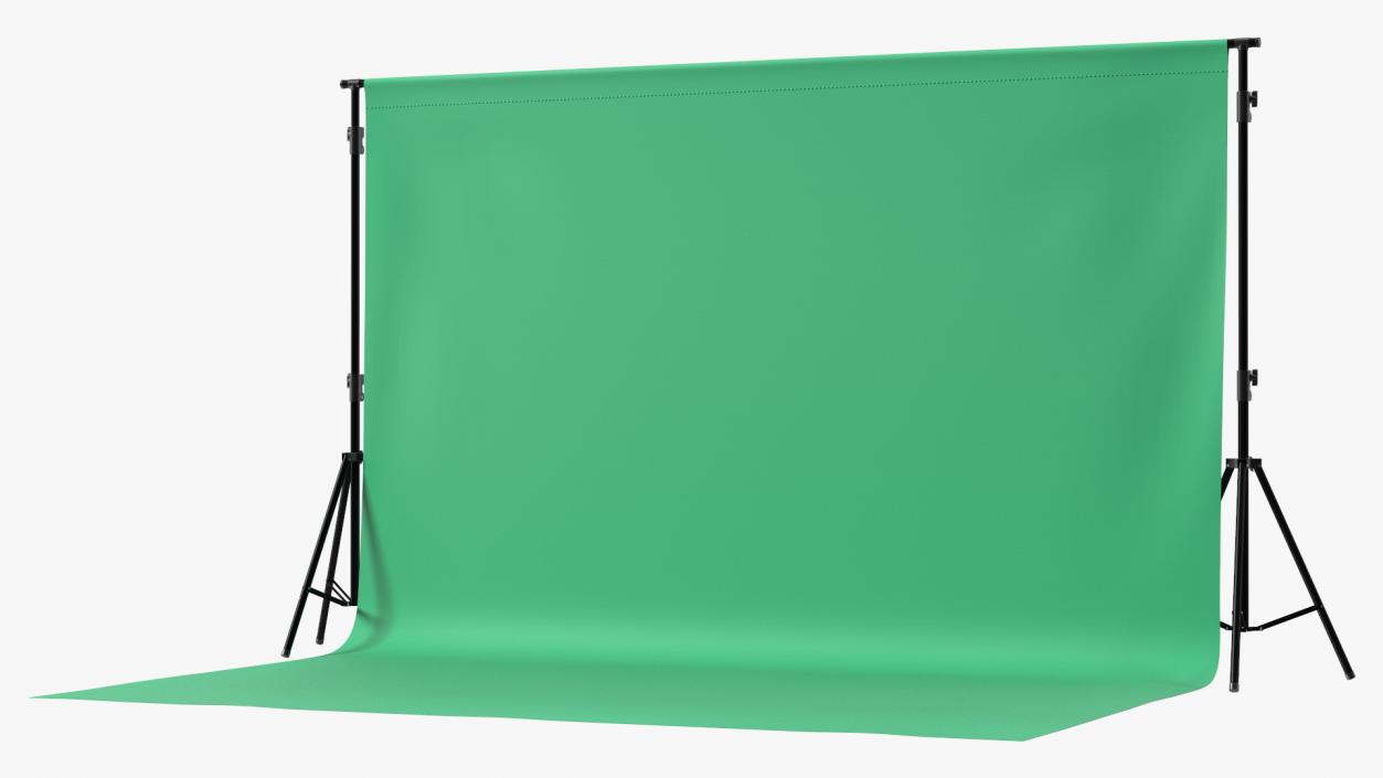 Adjustable Photography Backdrop Studio Stand 3D model