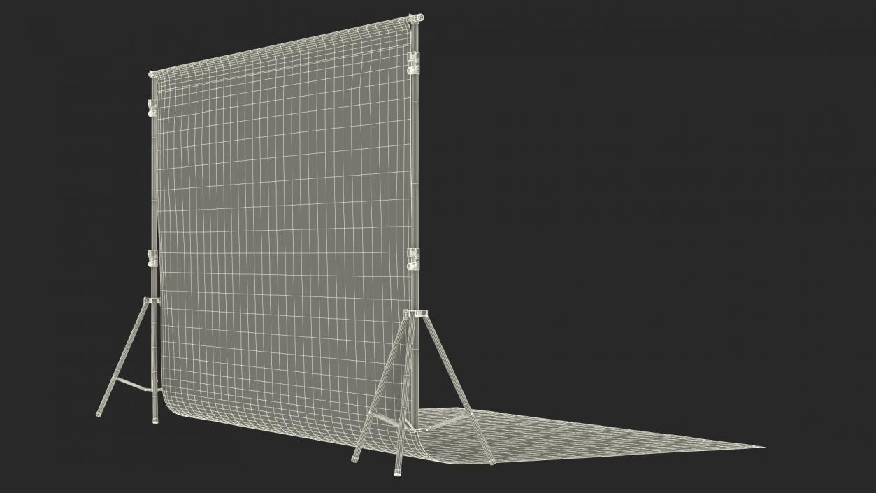 Adjustable Photography Backdrop Studio Stand 3D model