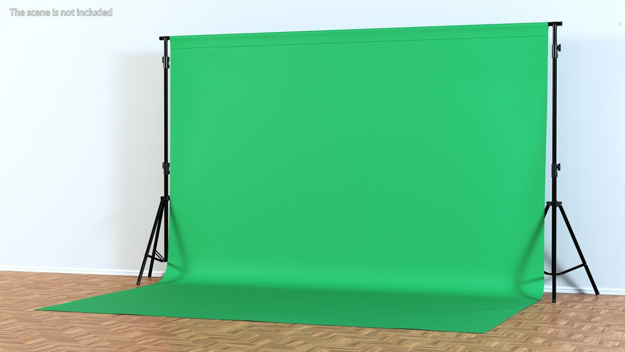 Adjustable Photography Backdrop Studio Stand 3D model